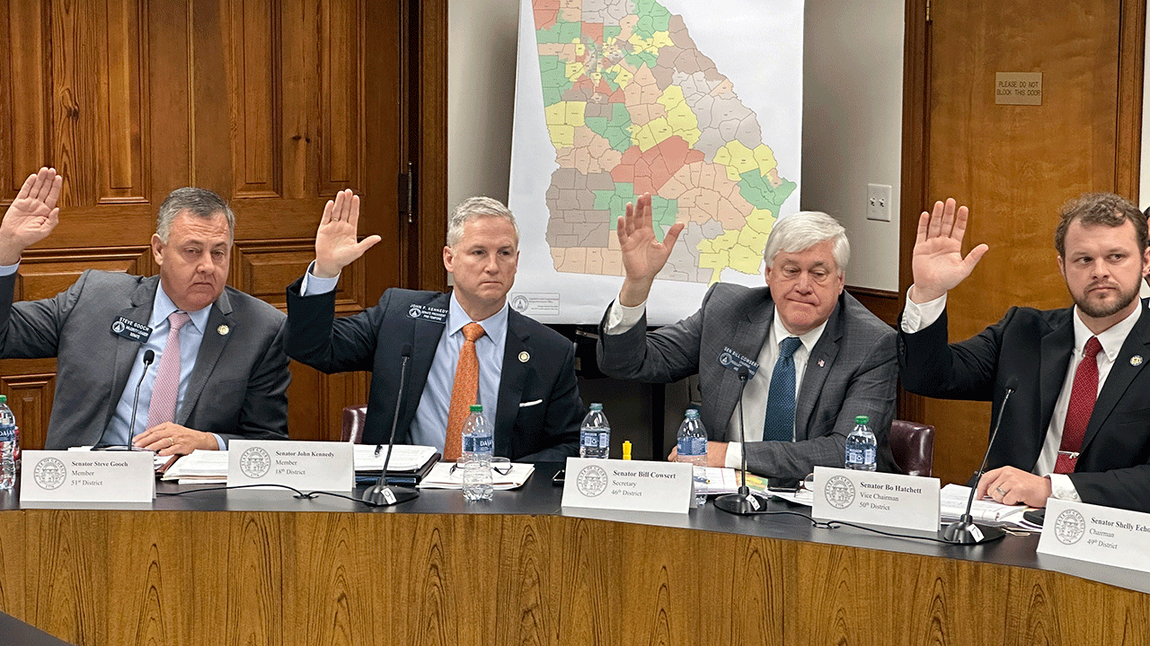 Georgia Republicans push forward with redistricting plans by advancing new legislative maps