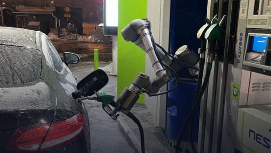 This robot pumps gas for you