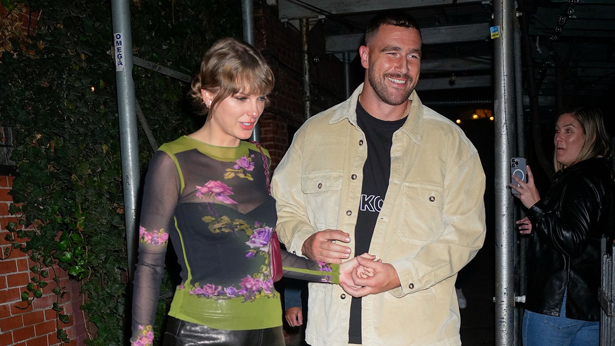 Taylor Swift and Travis Kelce in NYC