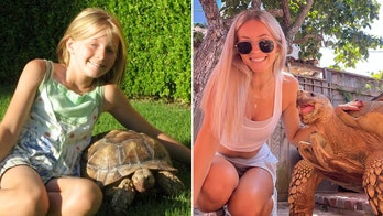California woman goes viral for 22-year friendship with tortoise she received for Christmas as a child