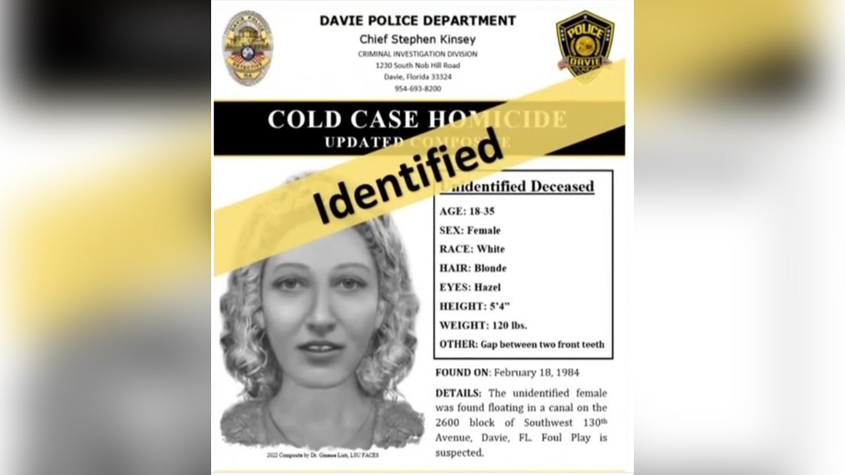 Cold Case Homicide Flier