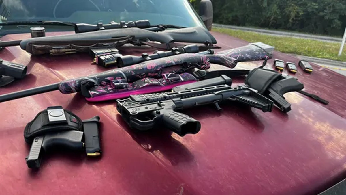 FHP recovered firearms Polk County