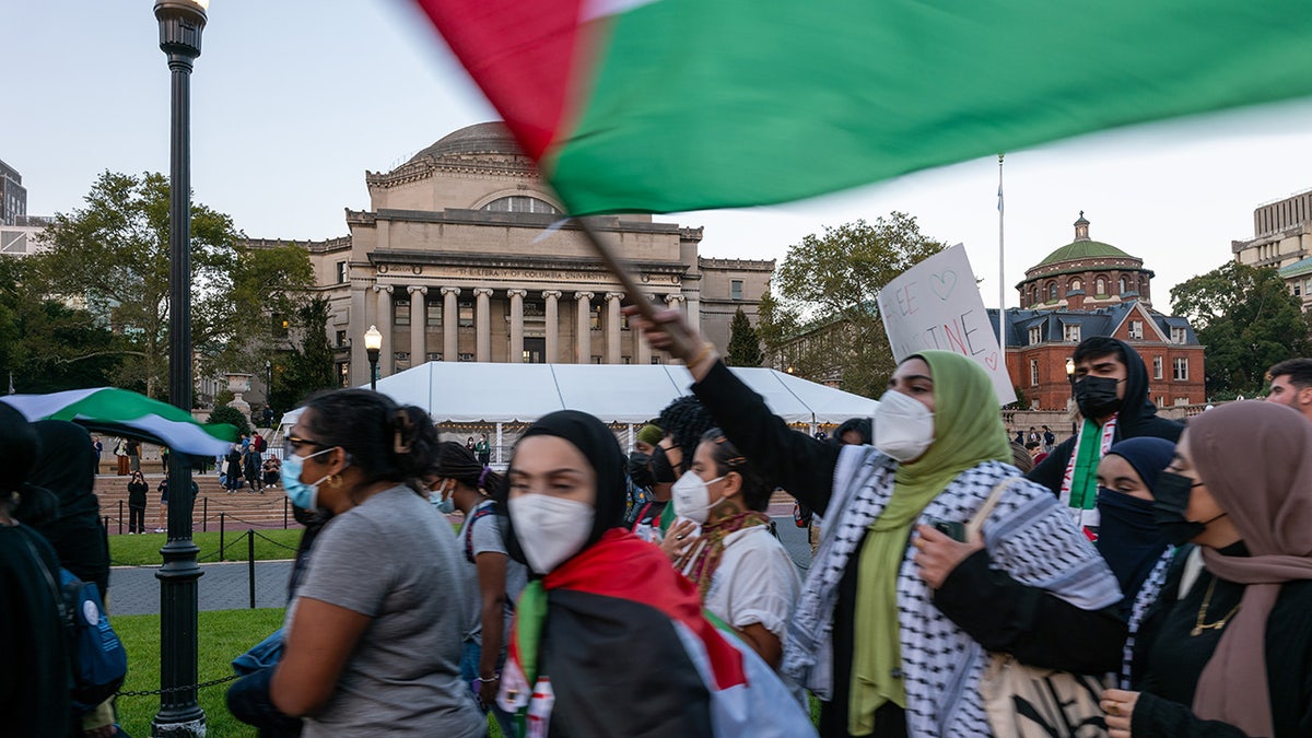 Columbia students support Palestine