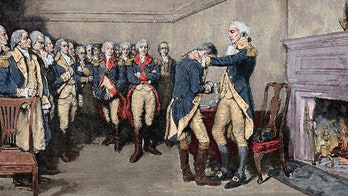 On this day in history, December 4, 1783, Washington bids farewell to his troops at Fraunces Tavern in NYC