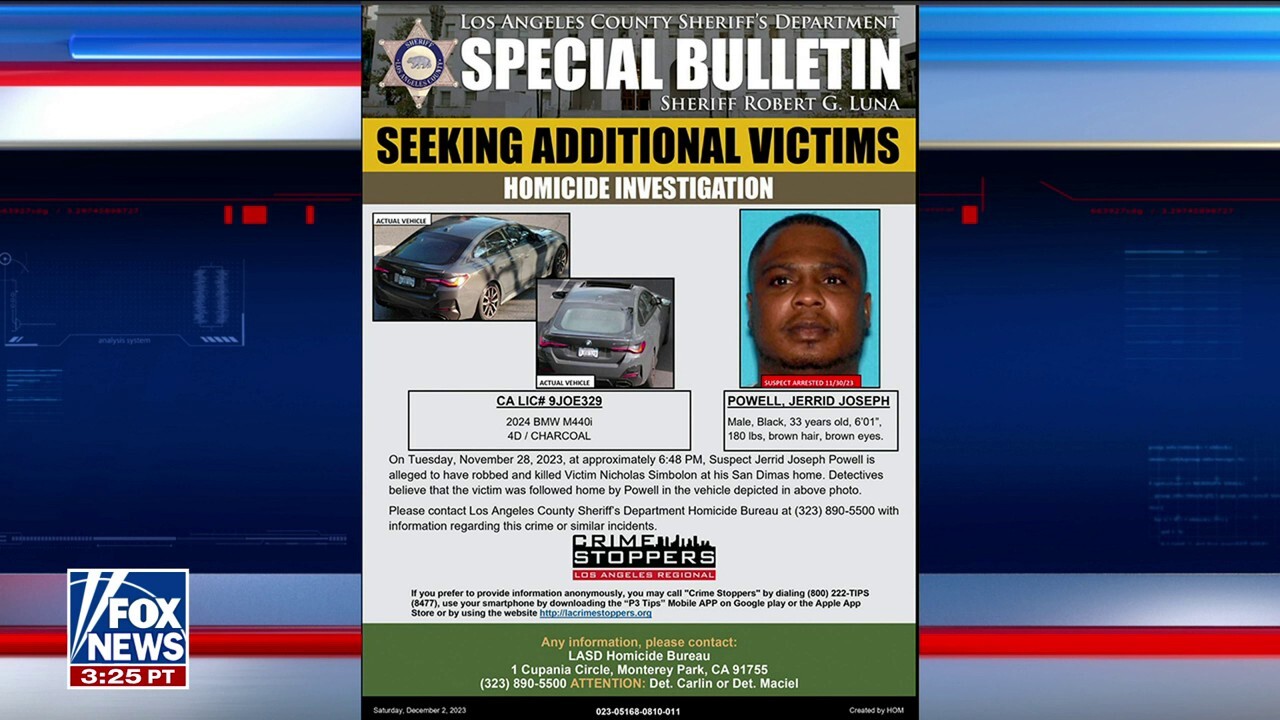 LAPD urges the public to come forward with information about additional victims in serial killer case