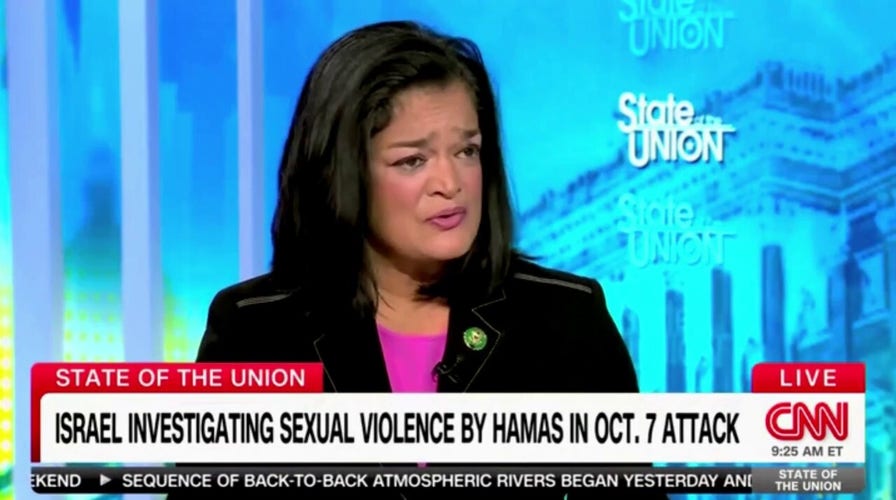 Squad Democrat clashes with CNN host over lack of widespread condemnation of Hamas' use of sexual violence