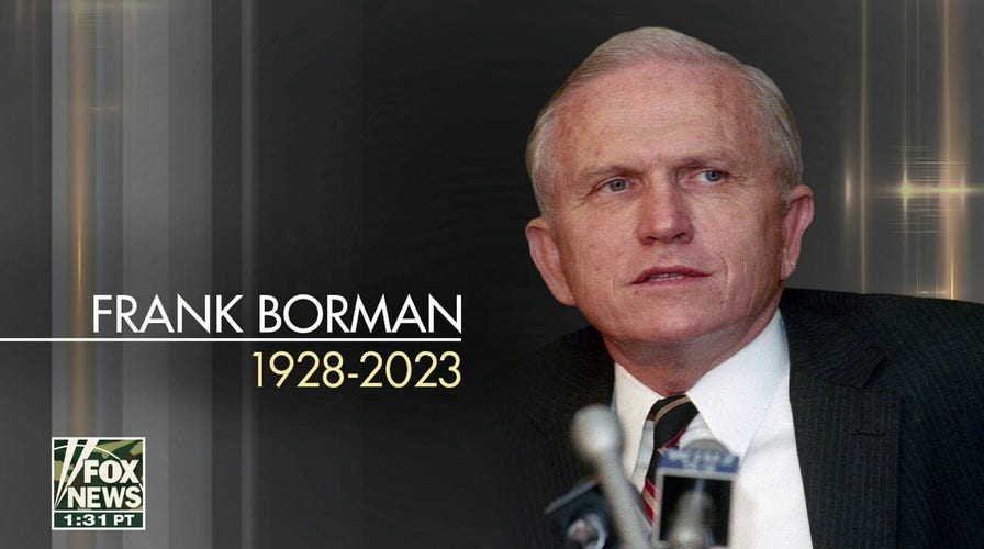Remembering Apollo 8 commander Frank Borman