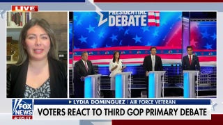 Air Force veteran reacts to GOP primary debate: 'Fighting for second place' behind Trump - Fox News