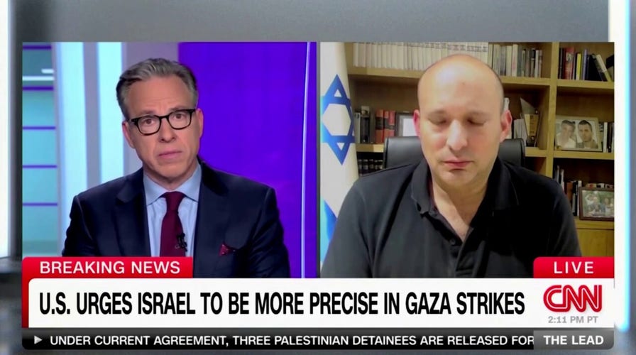 Israels Naftali Bennett clashes with CNNs Jake Tapper over the Gaza death toll