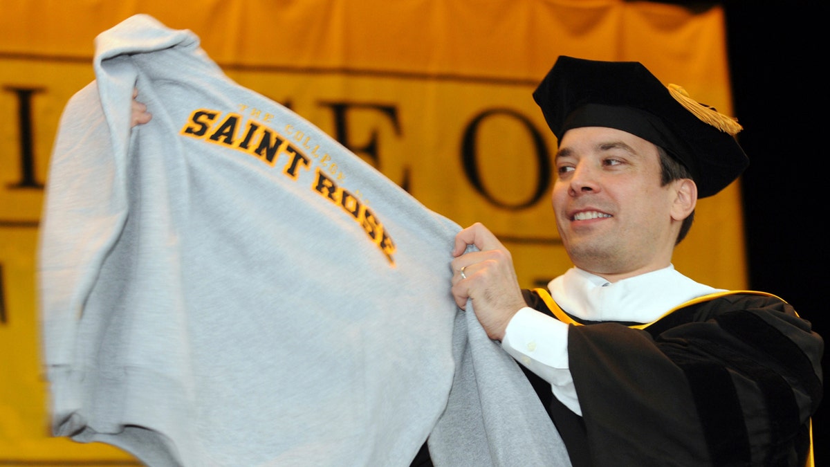 Jimmy Fallon at the College of Saint Rose