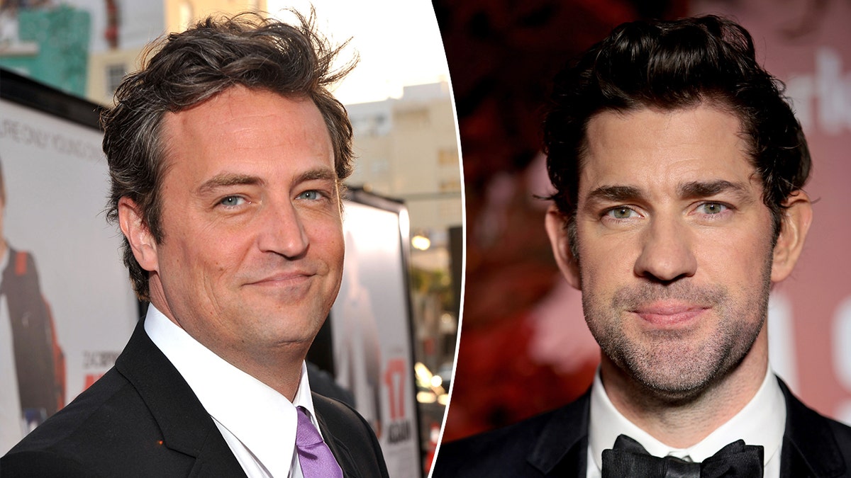 Matthew Perry and John Karsinski