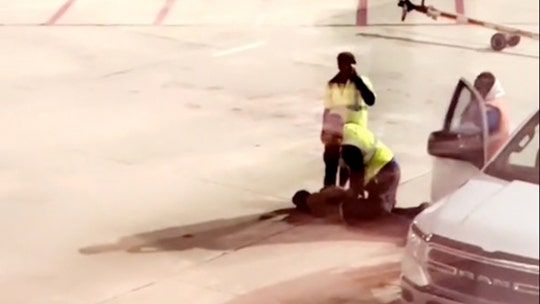 Man captured after New Orleans tarmac hatch escape, dramatic runway struggle caught on video