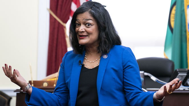 Cable news host clashes with Rep. Jayapal over Hamas' use of sexual violence