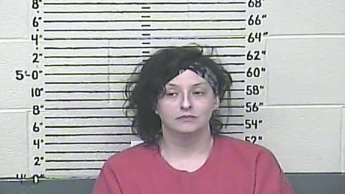 Kentucky woman's booking photo